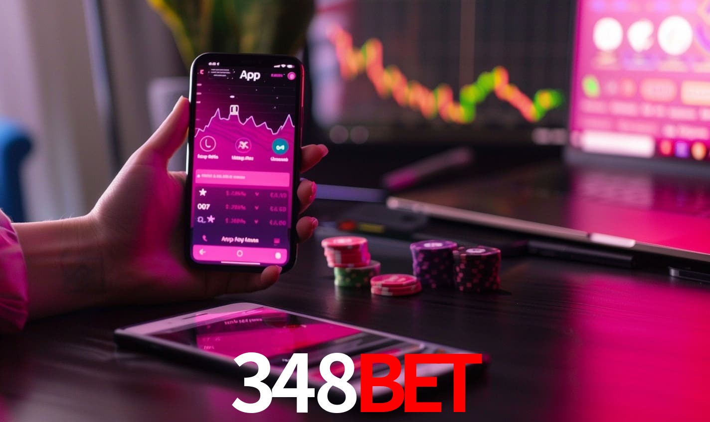 Recursos Exclusivos do App 348BET - Modo Offline, Login Biométrico
